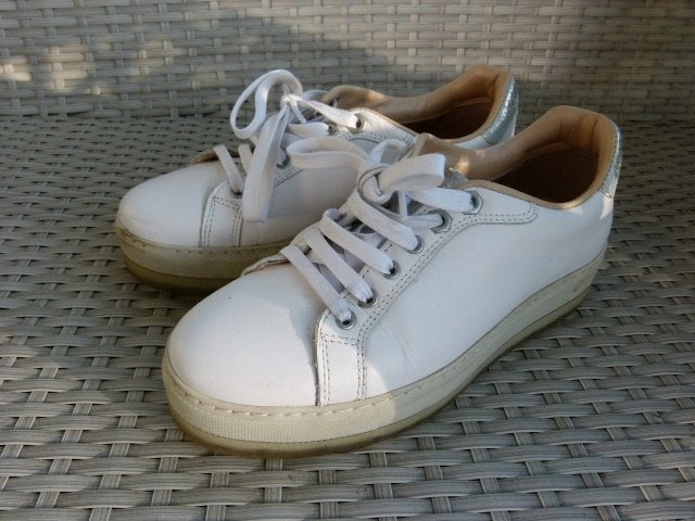 Diesel sneakers van wit leer maat 36 dikke zool, Kleding | Dames, Schoenen, Wit, Ophalen of Verzenden, Diesel, Sneakers of Gympen