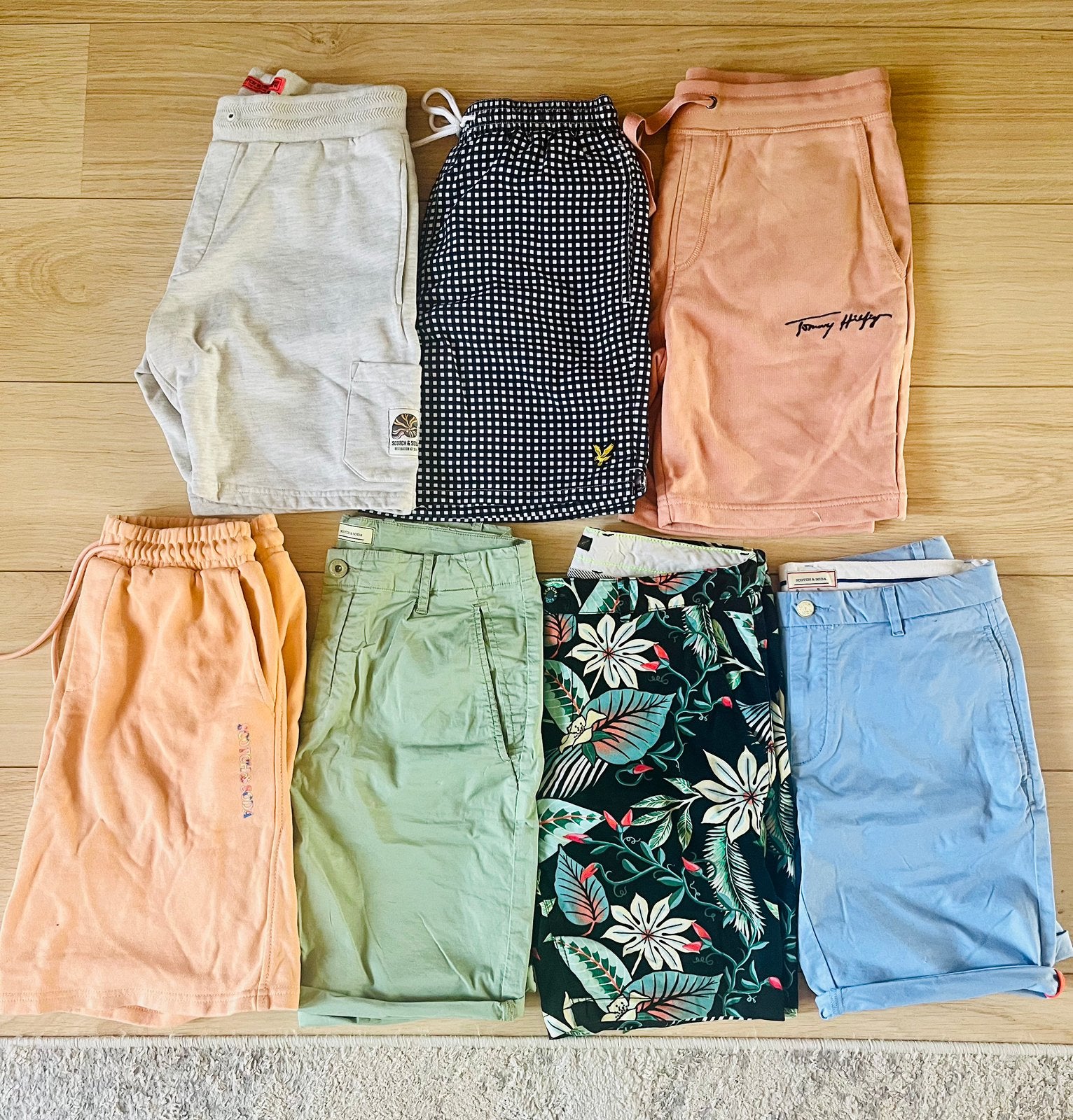 Schitterend pakket korte broeken Scotch & Soda  S, Ophalen of Verzenden, Zo goed als nieuw, Meerkleurig