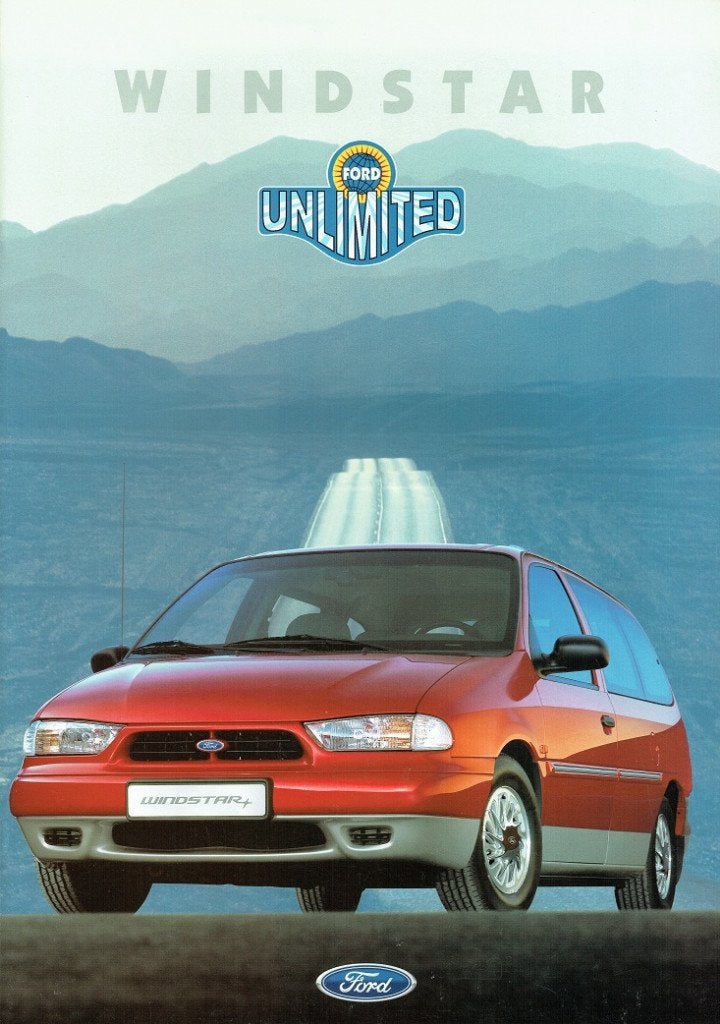 Folder Ford Windstar (Duitse uitgave - 1997), Boeken, Auto's | Folders en Tijdschriften, Gelezen, Ford, Verzenden