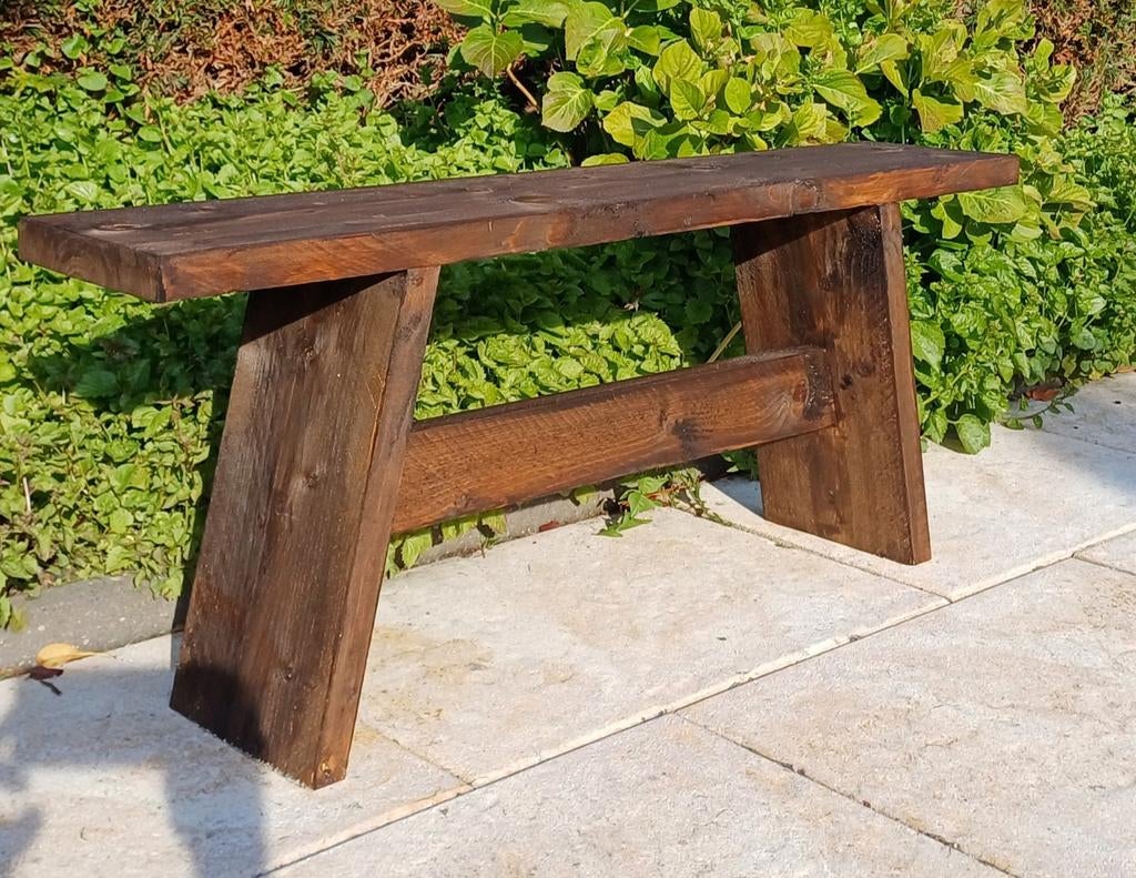Houten tuin bankje, Ophalen of Verzenden, Nieuw, Hout