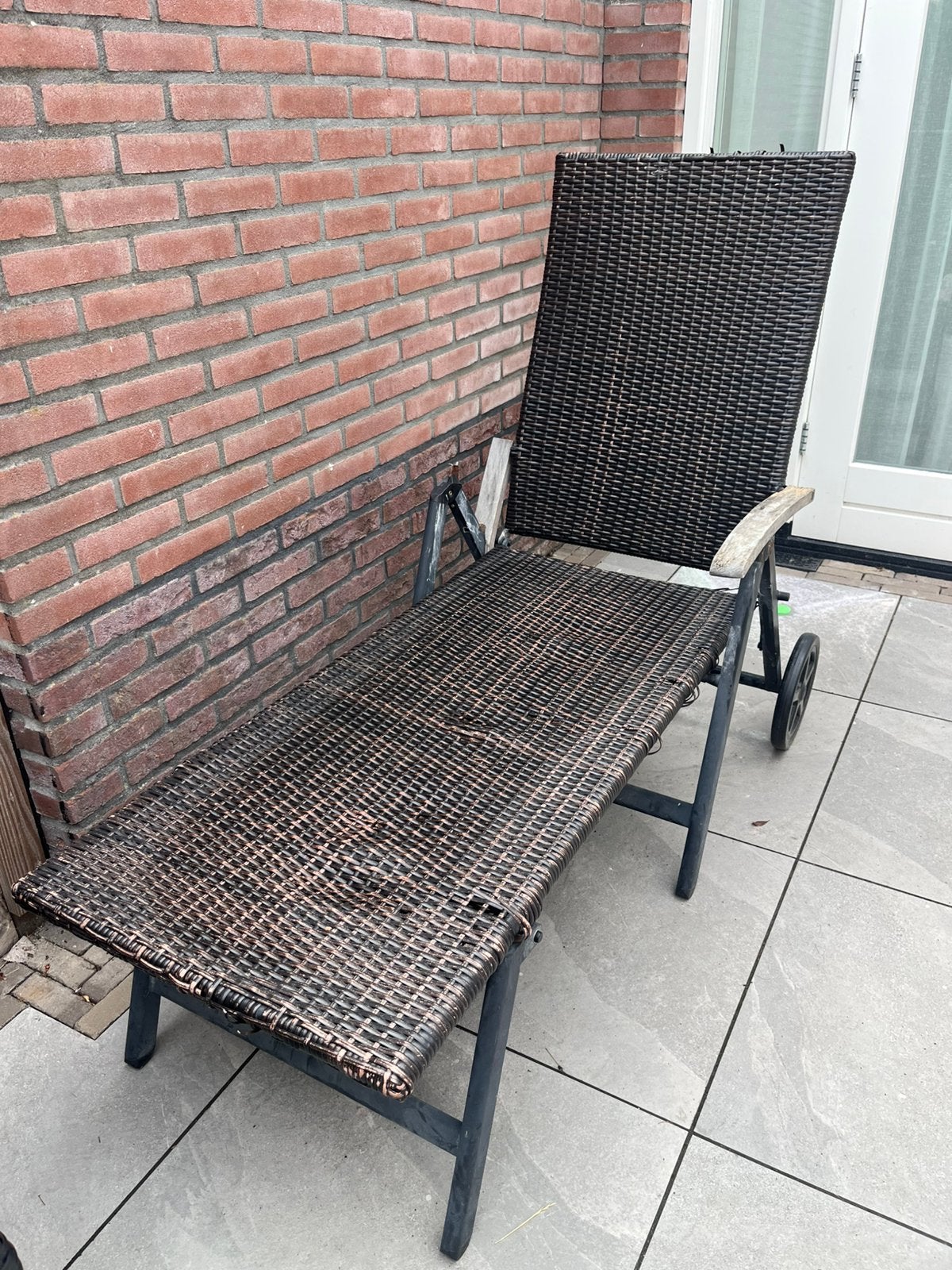 Gratis Ligbed, Ophalen, Gebruikt, Kunststof, Verrijdbaar