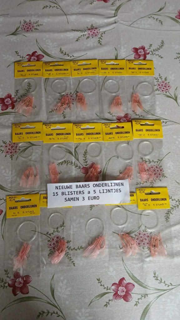 15 BAARS ONDERLIJNEN SETS VOOR MAAR 3 EURO  ZIE DE FOTO, Ophalen of Verzenden, Nieuw, Haak