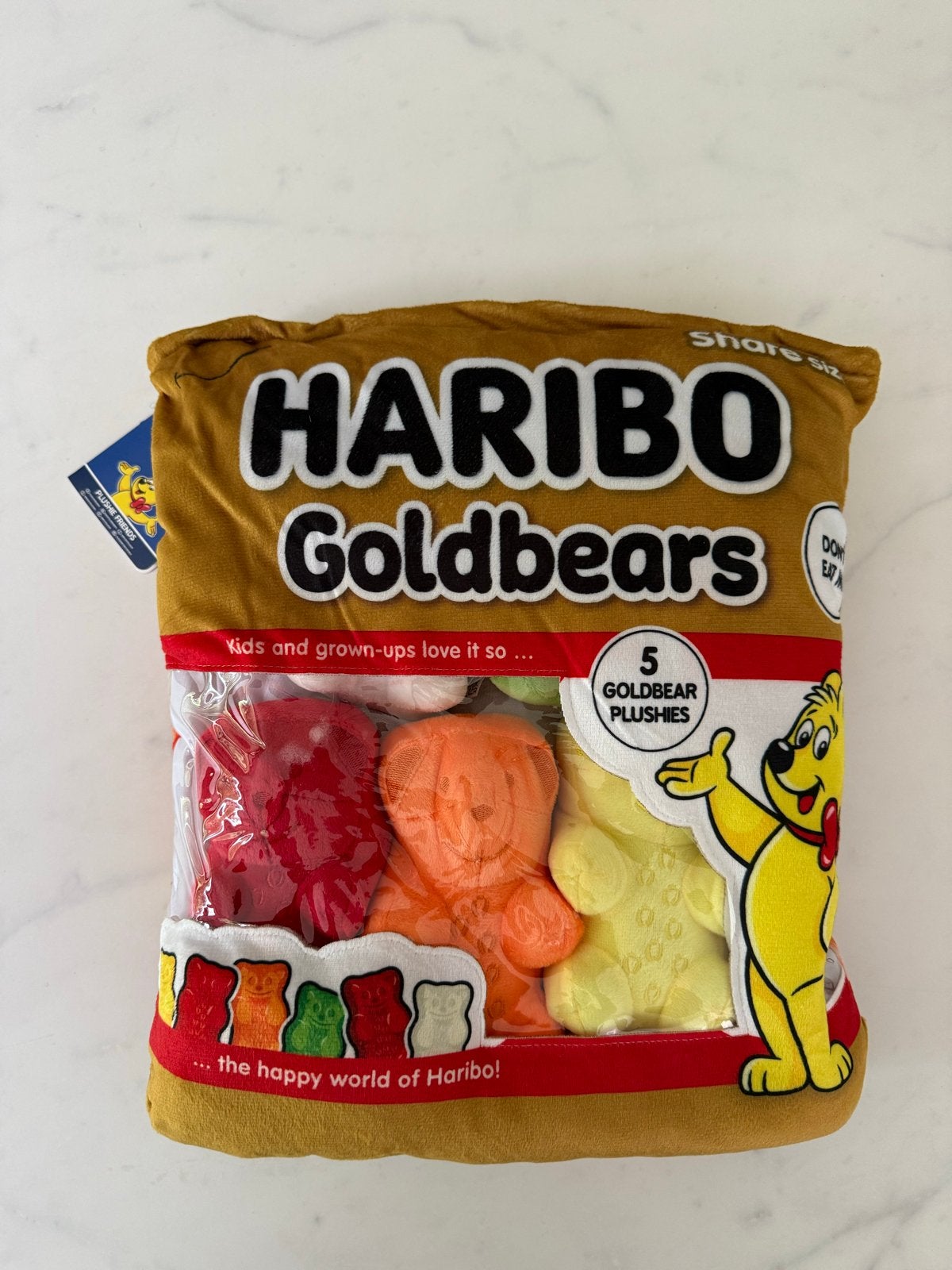 Nieuw - Haribo Gummiebeertjes Kussen - 40x35 cm, Overige merken, Beer, Nieuw, Met label