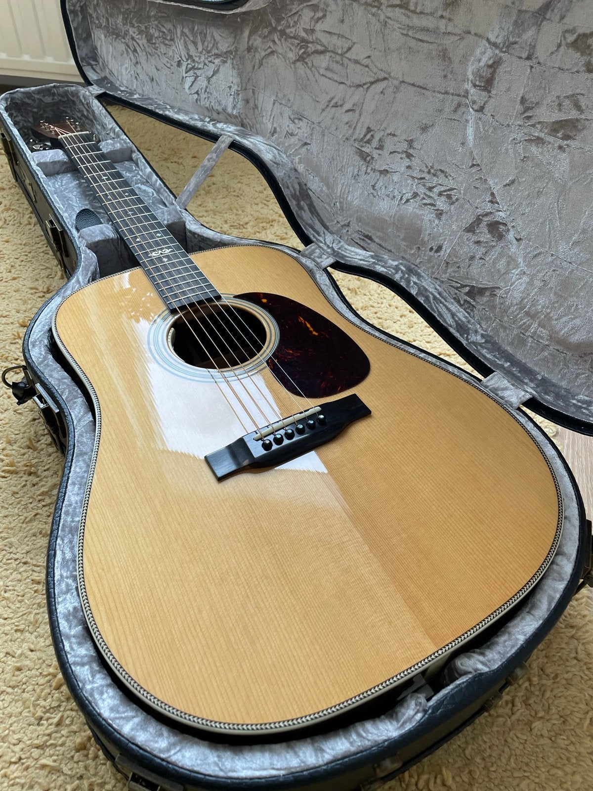 Eastman E20D-TC Western gitaar met koffer, Ophalen of Verzenden, Zo goed als nieuw, Western- of Steelstringgitaar, Met koffer