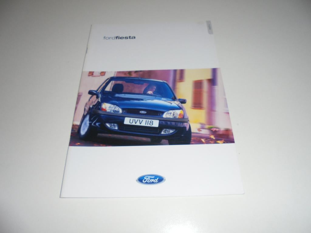 brochure Ford Fiesta  2001, Ophalen of Verzenden, Nieuw, Ford
