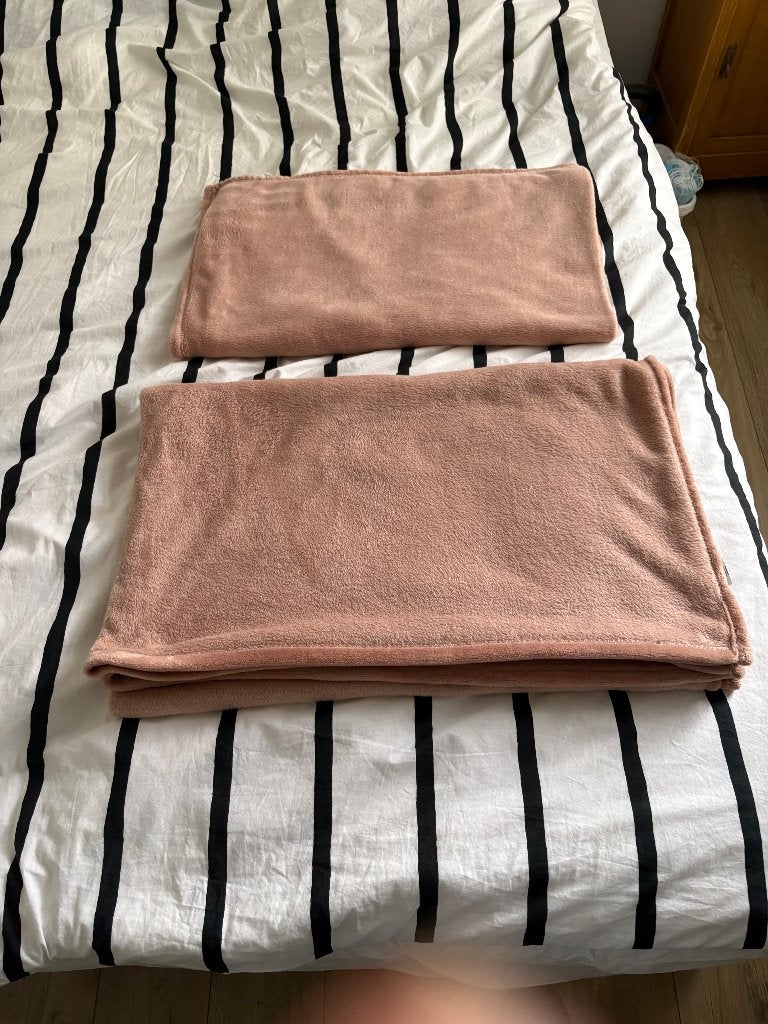 Groot en klein PLAID BLUMTAL super zacht fleece, Ophalen of Verzenden, Zo goed als nieuw