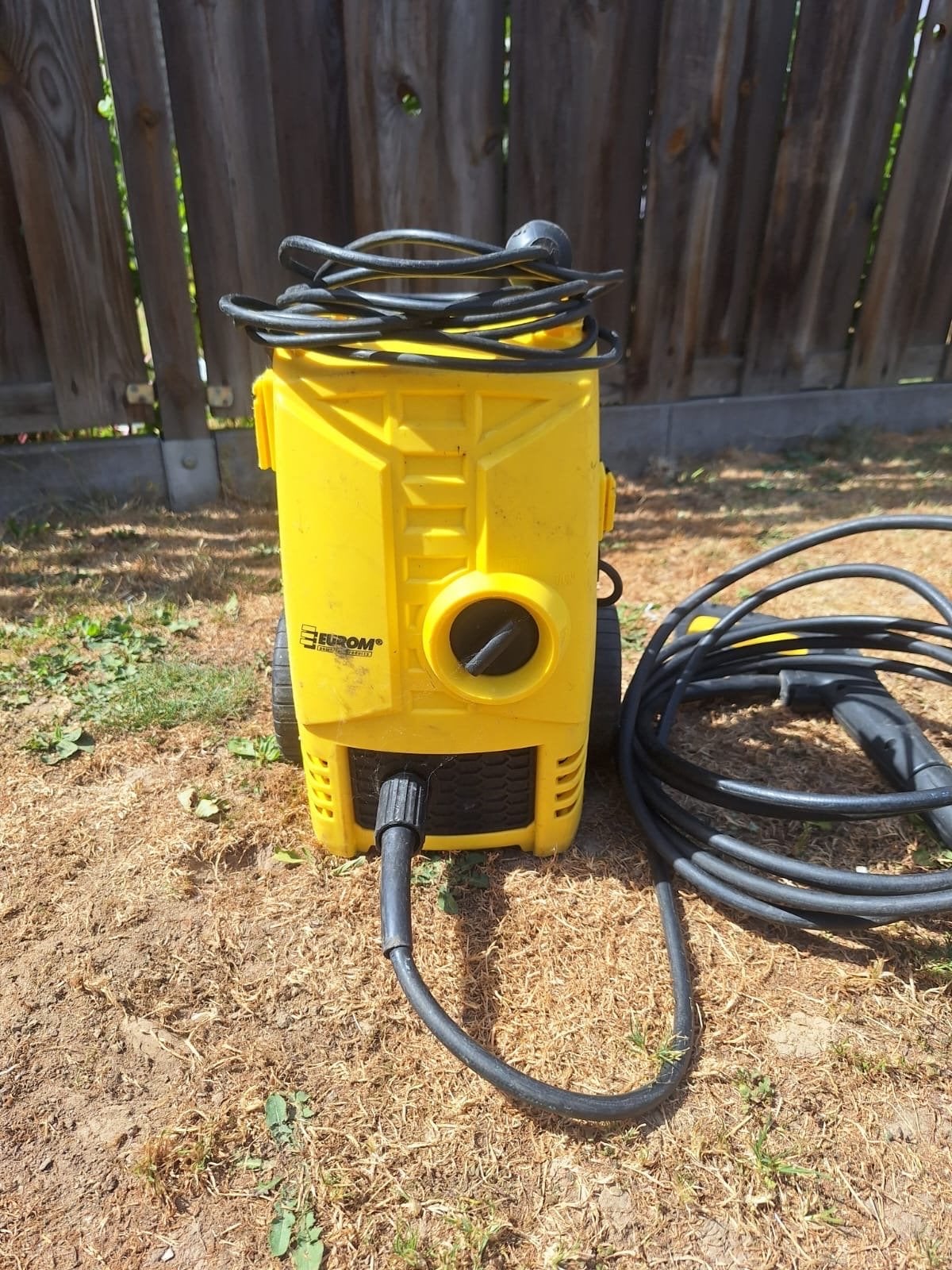 Eurom Force 1400W Hogedrukreiniger - 100 bar, Ophalen, Gebruikt, Elektrisch