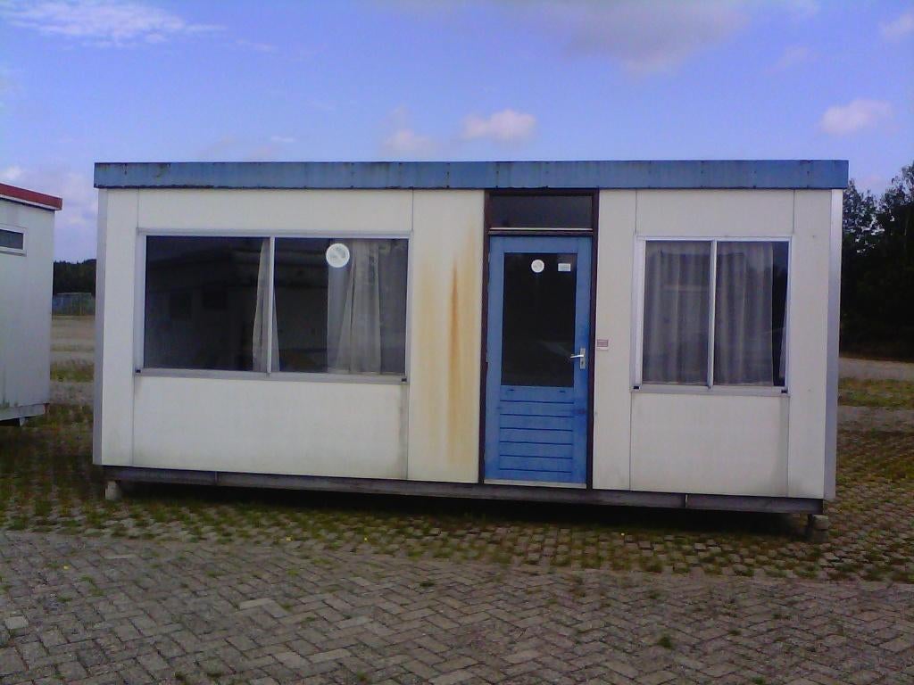 Unit bouwkeet tiny house schaftkeet kantoorunit zuipkeet, Tuin en Terras, Overige materialen, 3 ramen of meer, Schuur, Ophalen of Verzenden