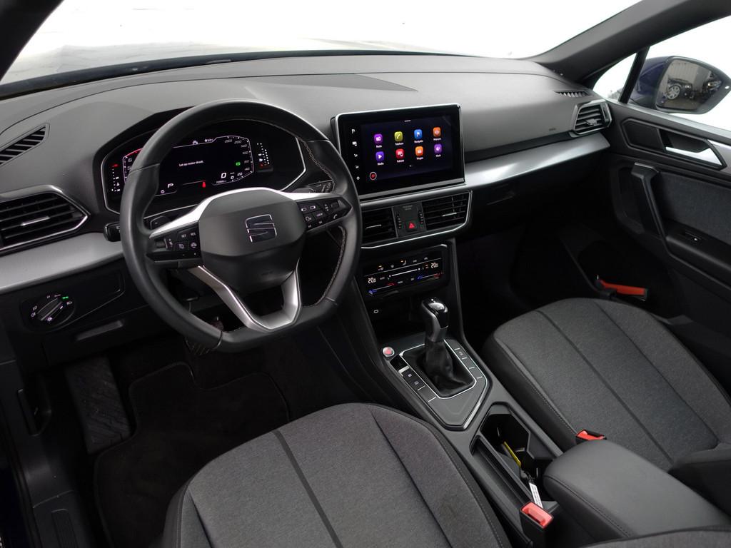 SEAT Tarraco 1.5 TSI Style Business Intense Aut- 7 Pers, Car, Auto's, Seat, Stof, 4 cilinders, Blauw, 7 stoelen