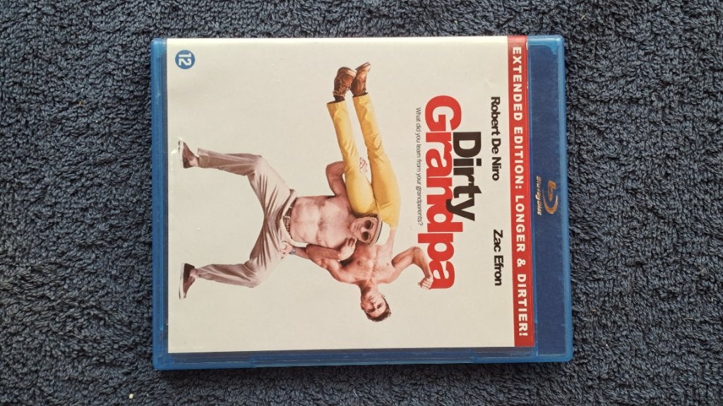 Dirty Grandpa "Blu Ray", Ophalen of Verzenden, Zo goed als nieuw