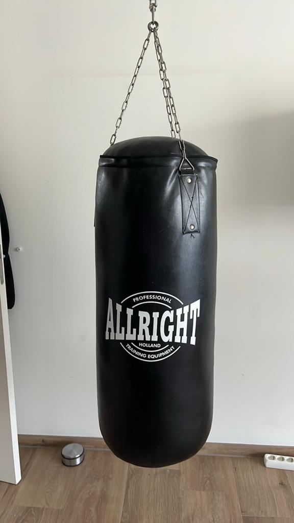 Bokszak Allright Professional 90x35cm, Ophalen, Zo goed als nieuw, Bokszak