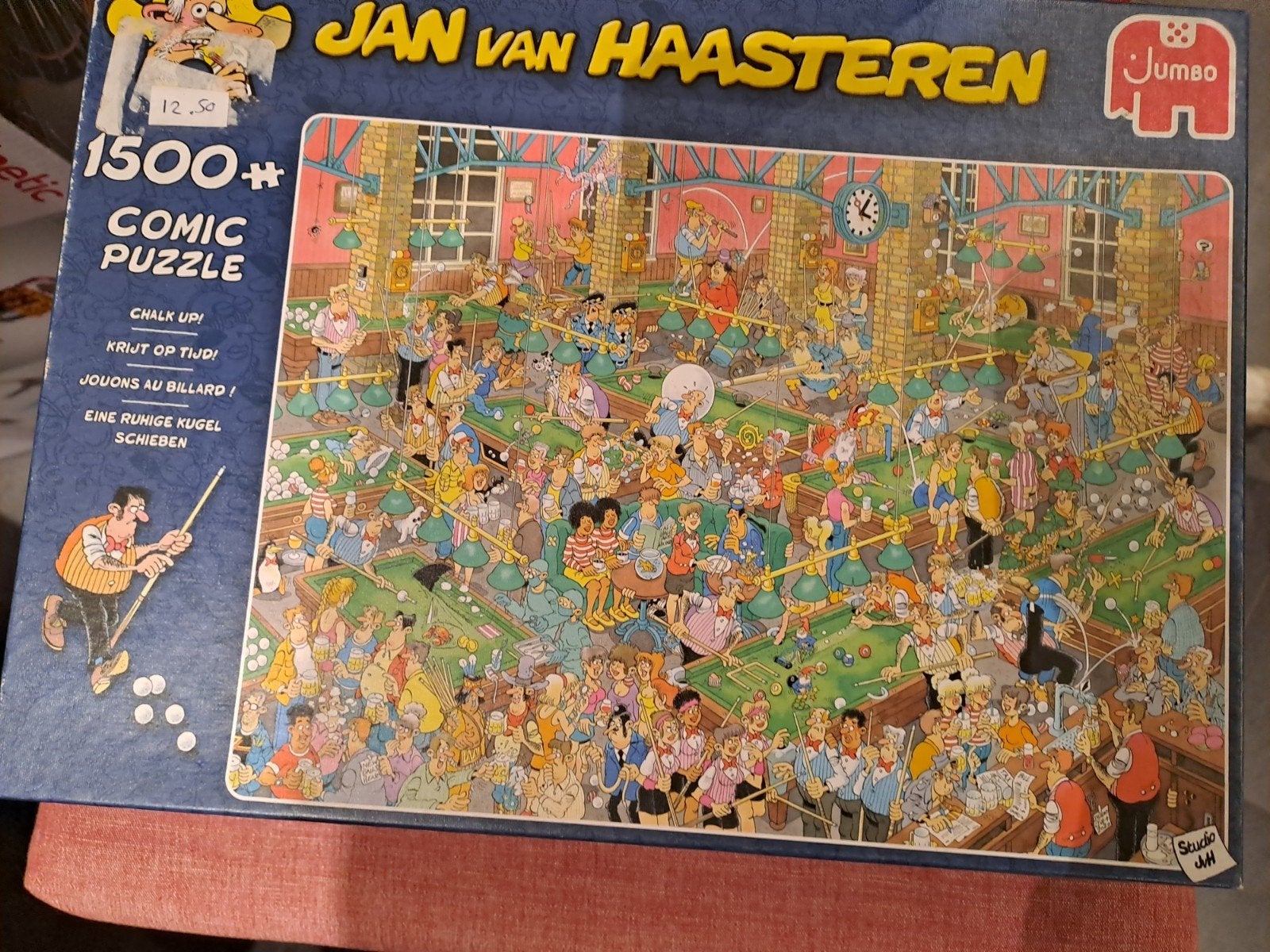 Jan van haasteren 1500 stukjes, Hobby en Vrije tijd, Denksport en Puzzels, Ophalen of Verzenden, 500 t/m 1500 stukjes, Gebruikt