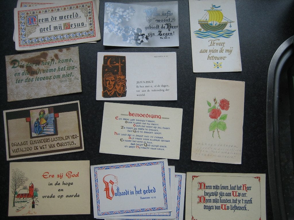 RELIGIE 60 ansichtkaarten ref. I, Verzamelen, Ansichtkaarten | Themakaarten, Voor 1920, Overige thema's, Ophalen of Verzenden