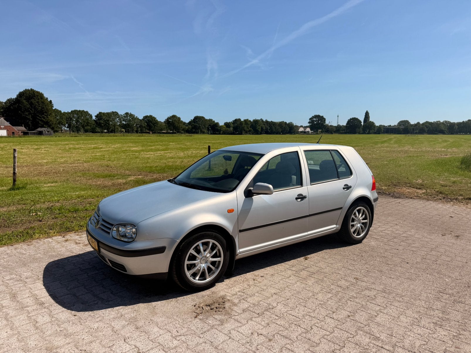 Volkswagen Golf 1.8 92KW 1998 Grijs, Auto's, Voorwielaandrijving, 125 pk, 1206 kg, 4 cilinders