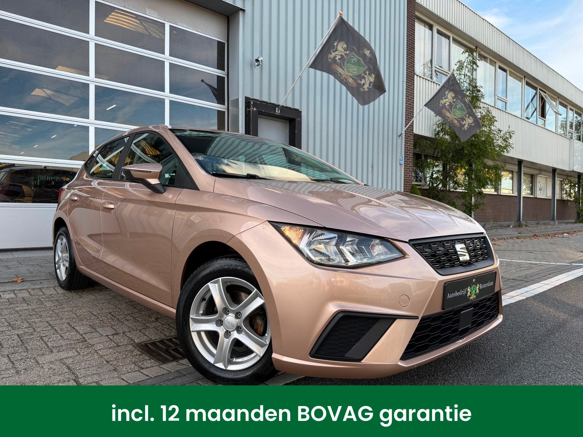 Seat Ibiza 1.0 MPI Reference LMV15/AIRCO/CAMERA/NAVI/CARPLAY, Auto's, Stof, Ibiza, Bedrijf, Handgeschakeld