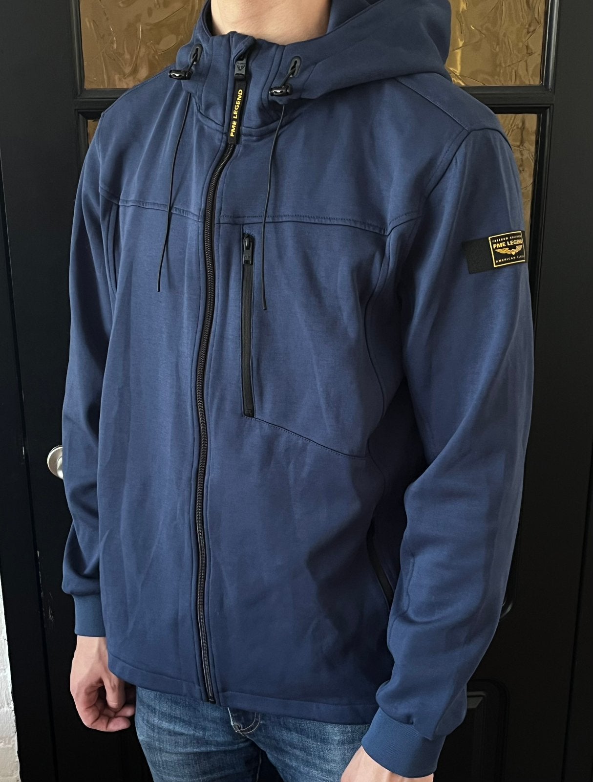 PME Legend vest/zip jacket 2025 | Blauw | Maat XL, Verzenden, Zo goed als nieuw, Maat 56/58 (XL), Blauw