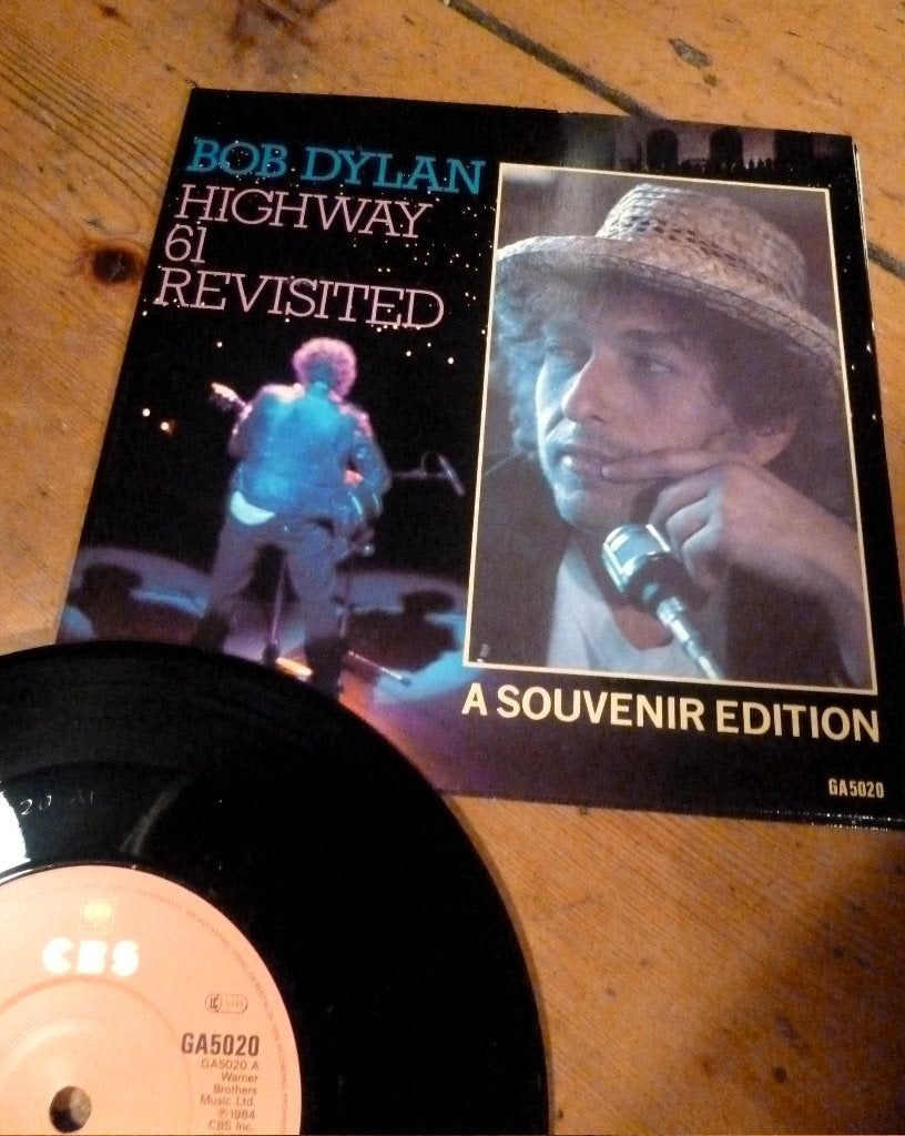 Bob Dylan Highway 61 - Ain't Me - UK - 1984 - Souvenir Ed -, Ophalen of Verzenden, Gebruikt, Pop