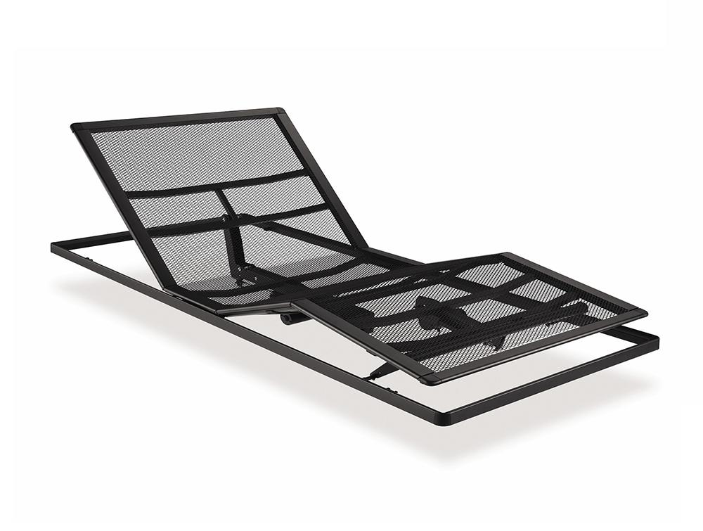 Auping Smart Base spiraal met 2 Motoren maat 90x190 bj.2021, Ophalen, Verstelbaar, 90 cm, Eenpersoons