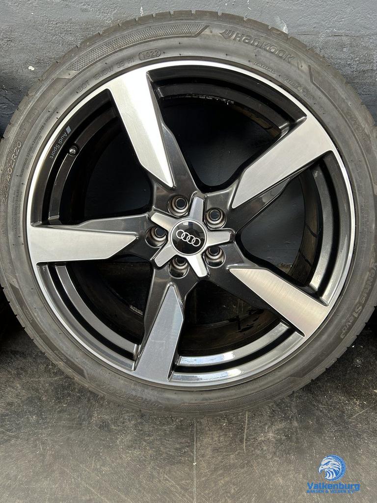 6-7mm! Originele Audi Q3 83A 20 inch Audi Sport Polygon zwar, Auto-onderdelen, Banden en Velgen, Gebruikt, 255 mm, -, -