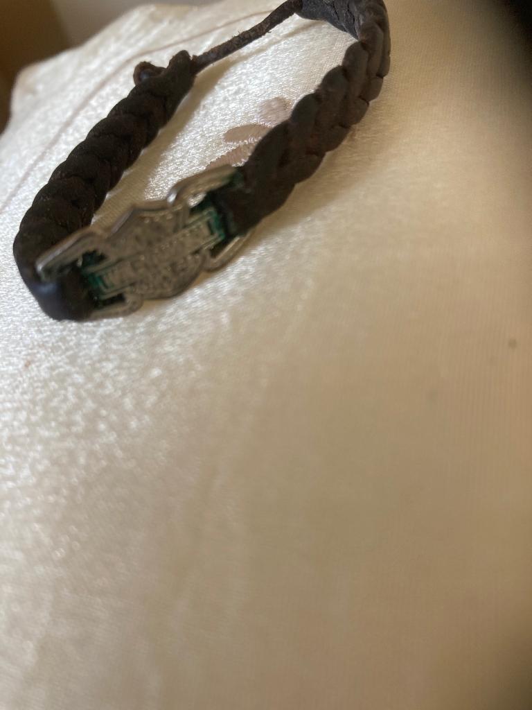 Oude Harley Davidson armband, Ophalen of Verzenden, Gebruikt