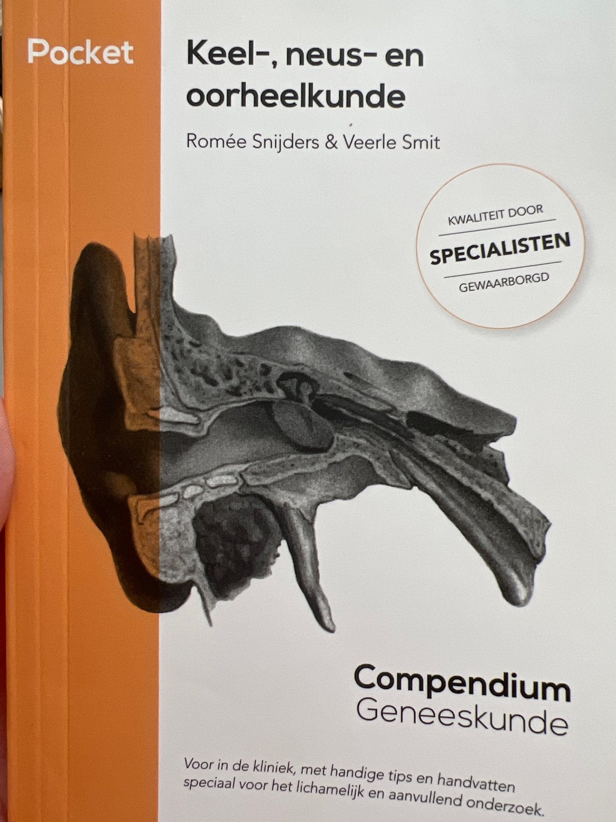 Compendium Geneeskunde: Keel-, neus- en oorheelkunde, Boeken, Studieboeken en Cursussen, Ophalen of Verzenden, Beta, Zo goed als nieuw