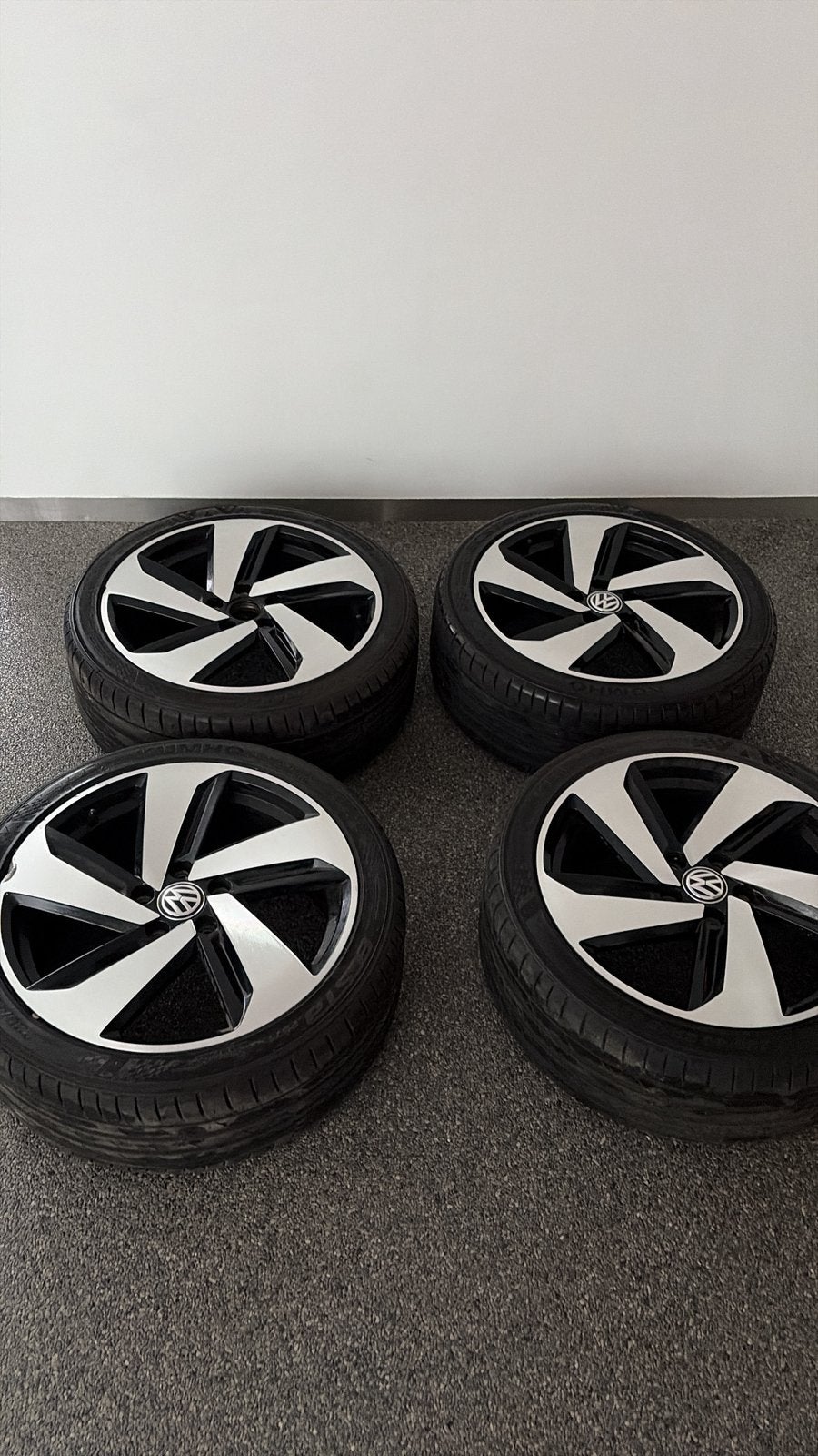 Originele VW Golf 7.5 18 inch Velgen + Banden, Ophalen of Verzenden