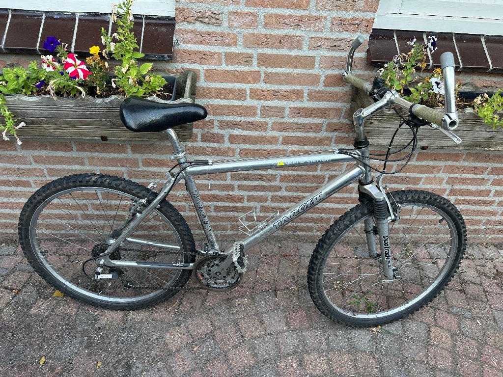 Mountain bike, Fietsen en Brommers, Fietsen | Mountainbikes en ATB, Gebruikt, Velgrem, 49 tot 53 cm, Ophalen