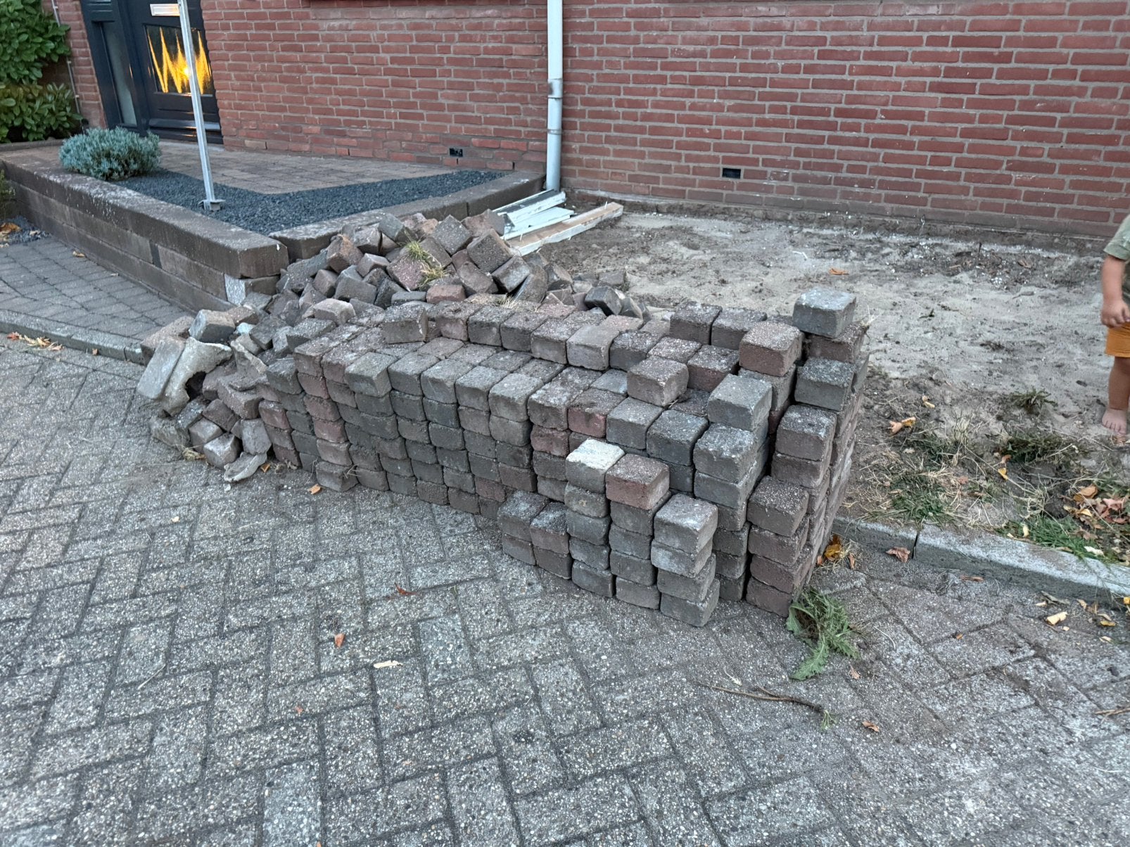12m2 tegels, Tuin en Terras, Grind, Keien en Split, Ophalen, Overige materialen, Gebruikt, Overige typen