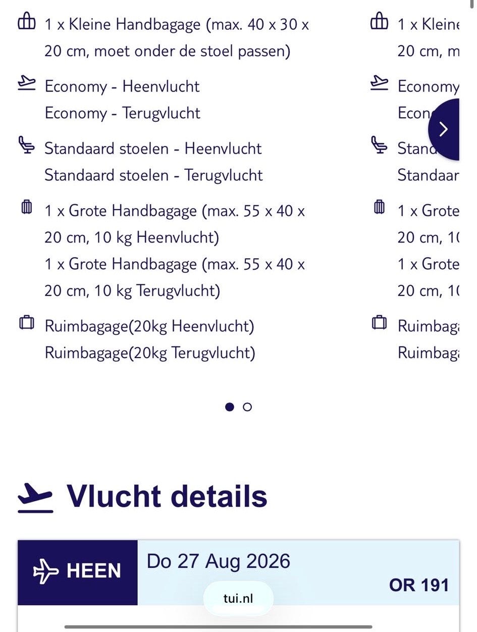 Vliegtickets 2 personen Zanzibar retour te koop, Tickets en Kaartjes, Twee personen, Vliegtuig, Met bestemming of datum