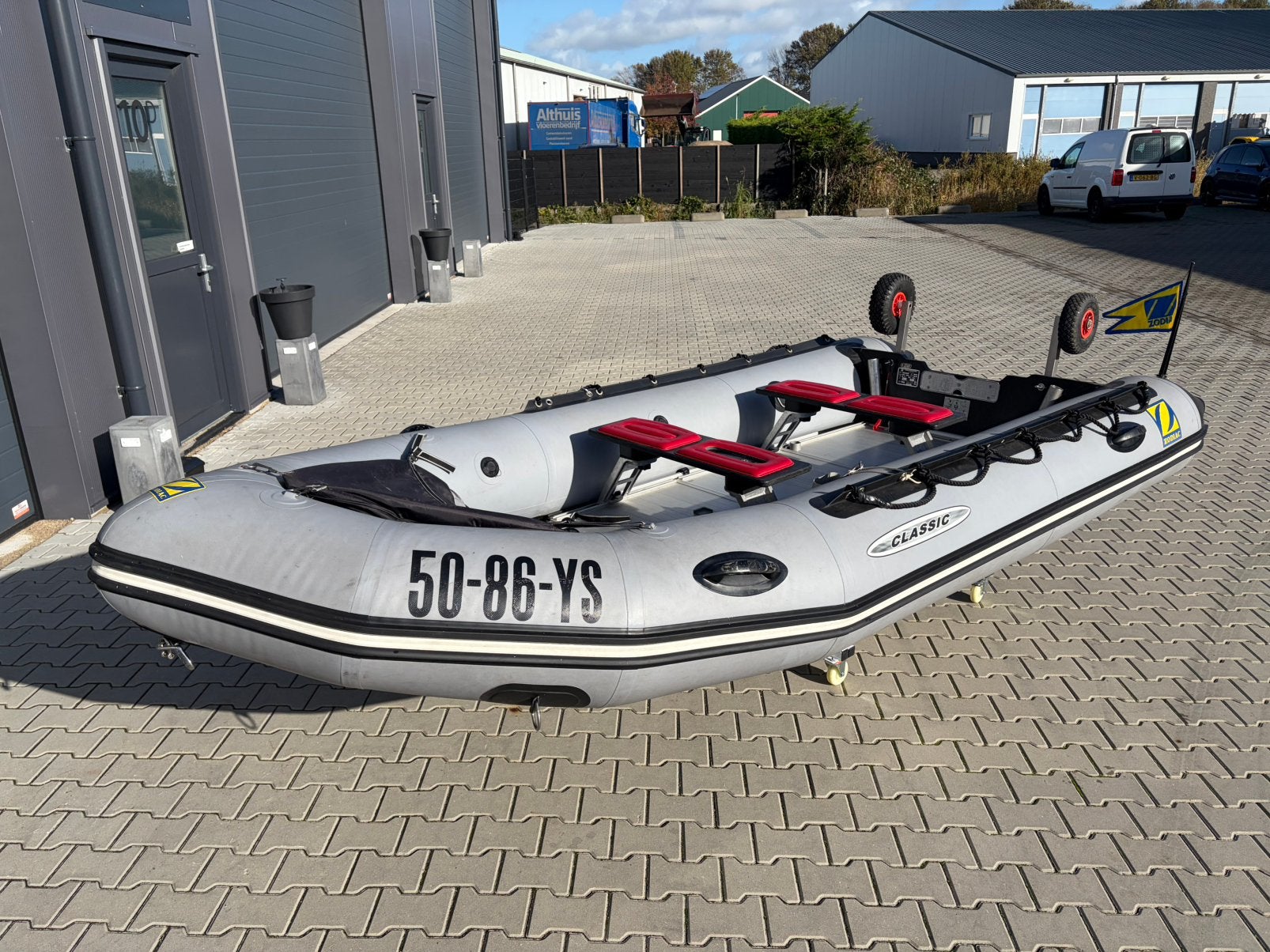 Zodiac MK2 Classic rubberboot | Helemaal compleet, Ophalen, Aluminium, Opbergtas, Zodiac