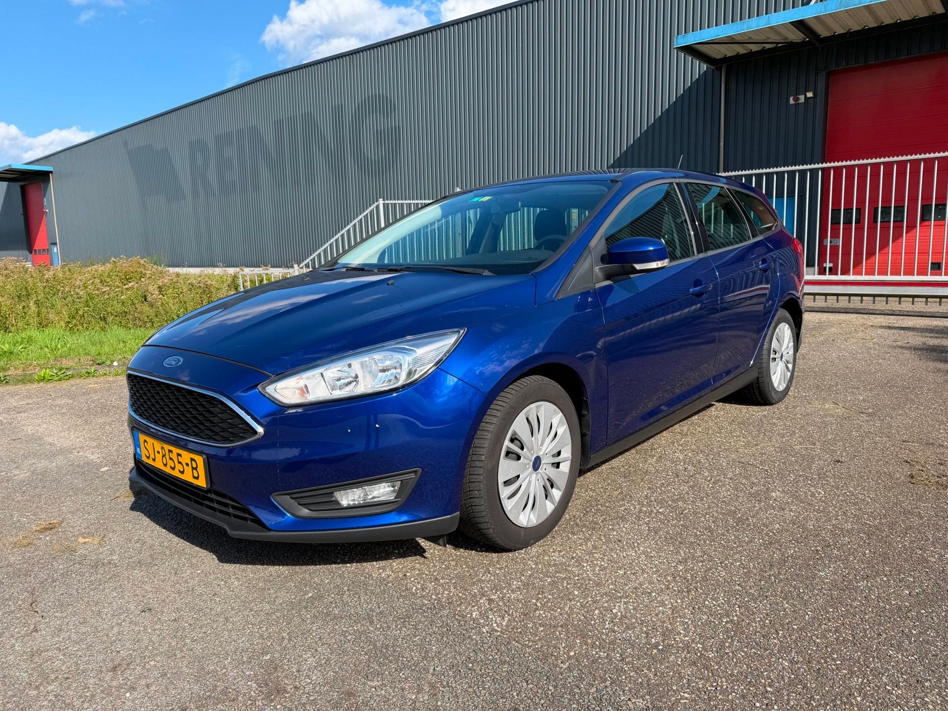 Ford Focus Wagon 1.0 Lease Edition NWE. APK 11-09-2027, Auto's, 101 pk, Gebruikt, Euro 6, Blauw