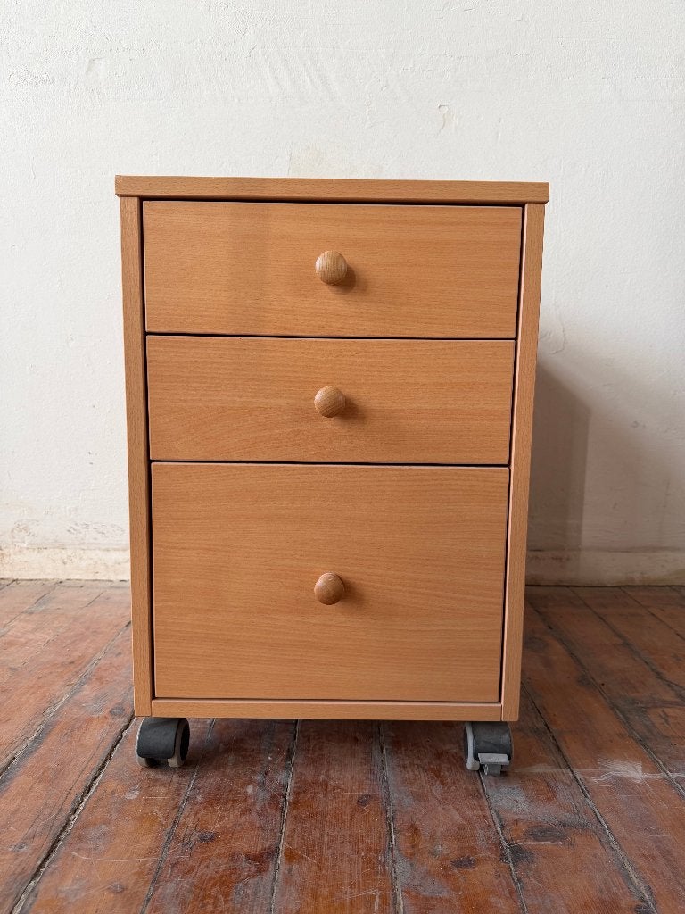 Houten ladekast, Ophalen, Gebruikt, Sober, 50 tot 100 cm