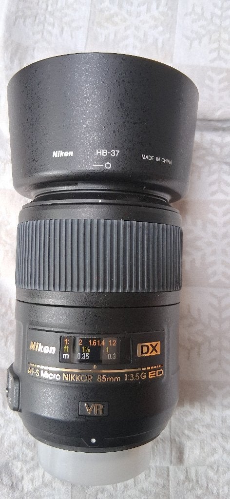 AF-S Micro NIKKOR 85mm 1:35G EG VR, Ophalen, Gebruikt, 85 mm, Nikon
