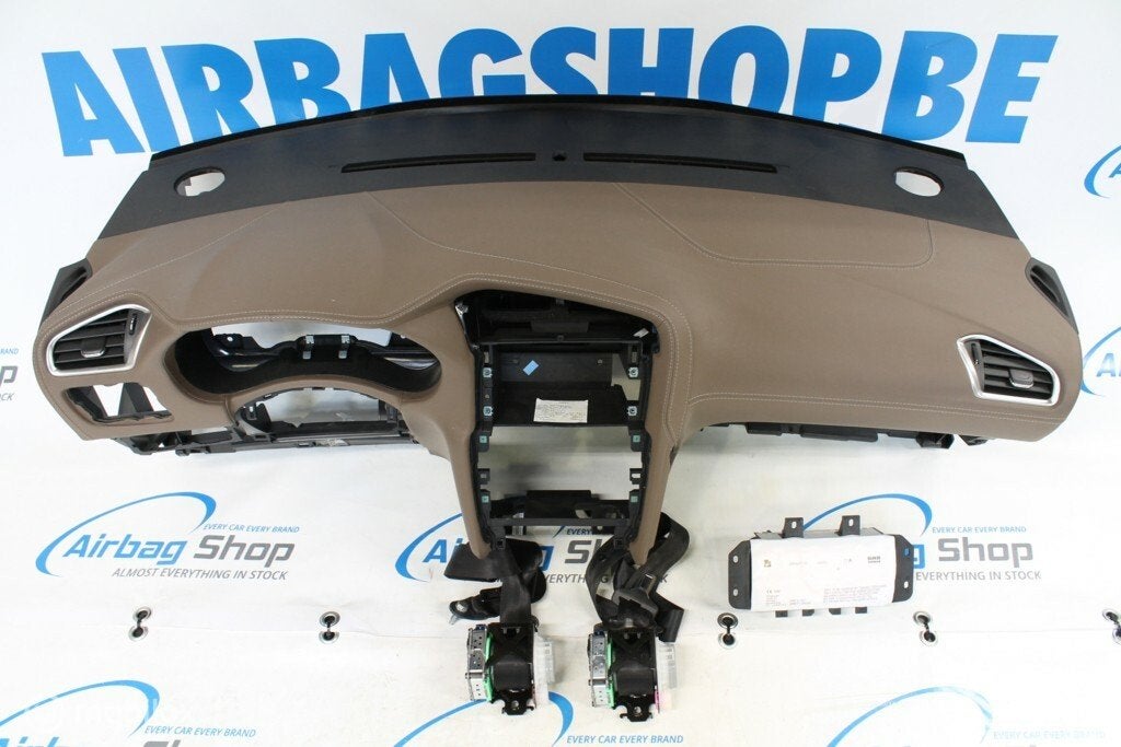 Airbag set - Dashboard bruin leder Citroen DS4 (2011-2018)