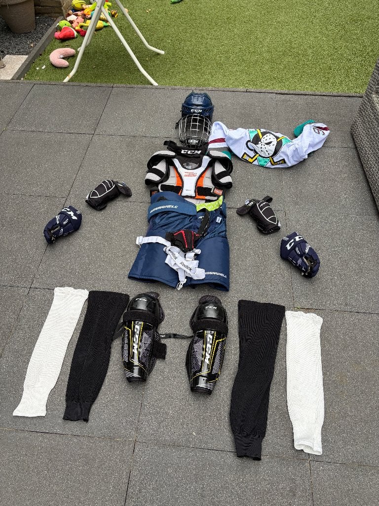 Complete IJshockey Uitrusting, Ophalen, Gebruikt, Bescherming