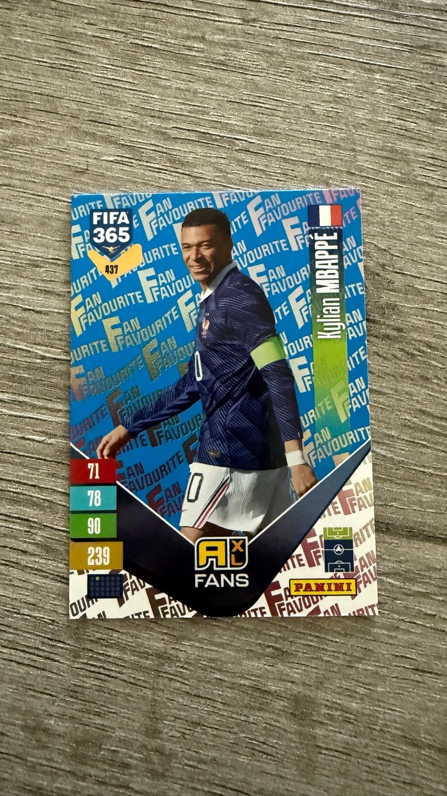 Kylian Mbappé FIFA 365 Adrenalyn XL Voetbalkaart, Ophalen, Nieuw, Buitenlandse clubs, Spelerskaart