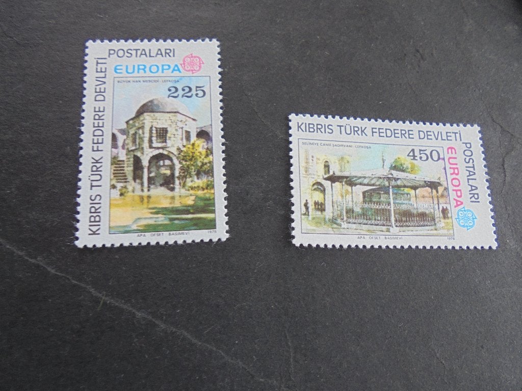 CEPT Turks Cyprus 1978 postfris, Verzenden, Postfris, Overige thema's