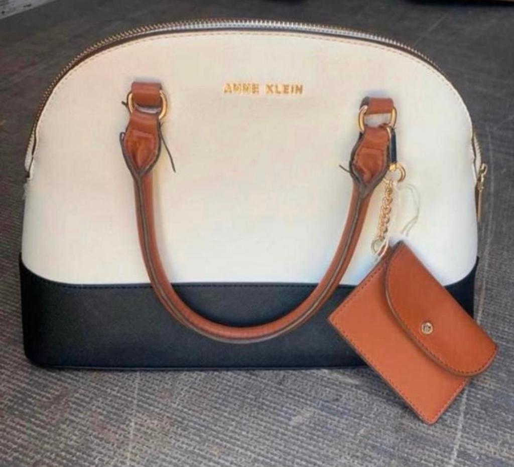 Tas vintage Anne Klein schoudertas damestas, Ophalen of Verzenden