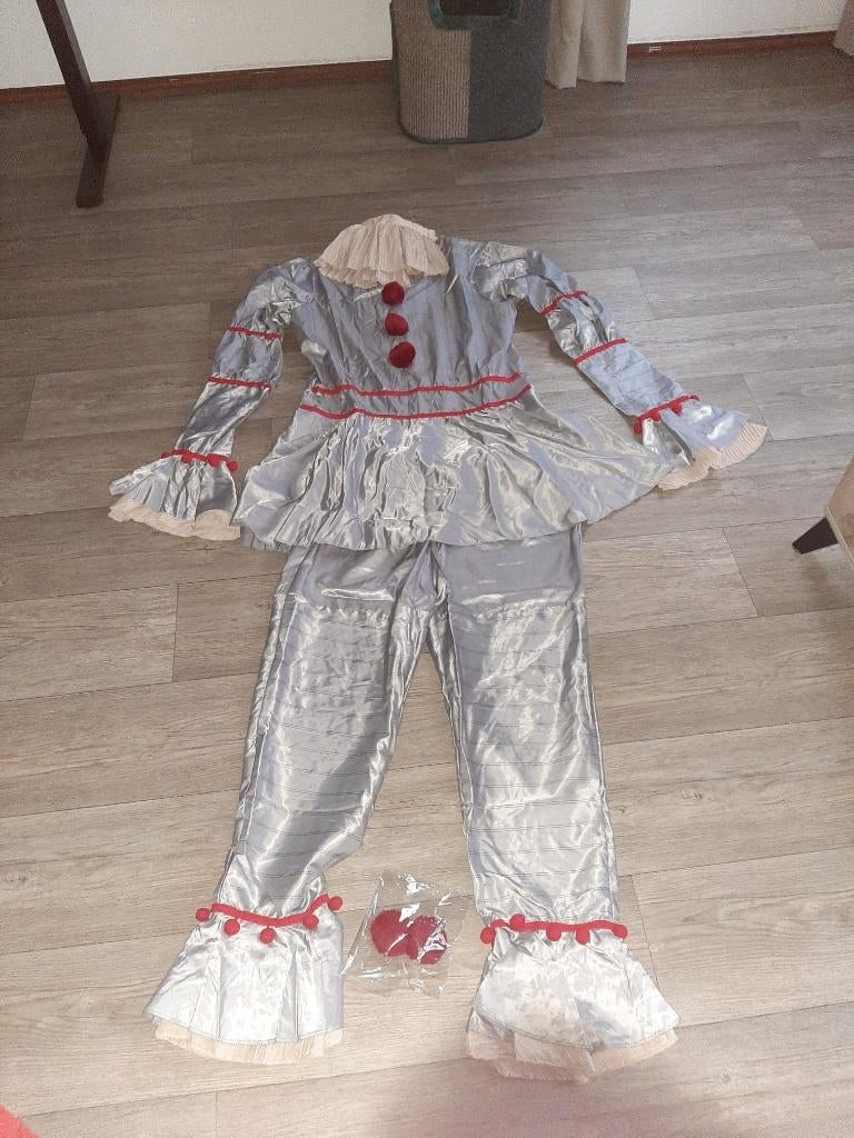 Pennywise / Clown Kostuum – Complete Set, Ophalen, Onbekend, Maat 56/58 (XL), Zo goed als nieuw