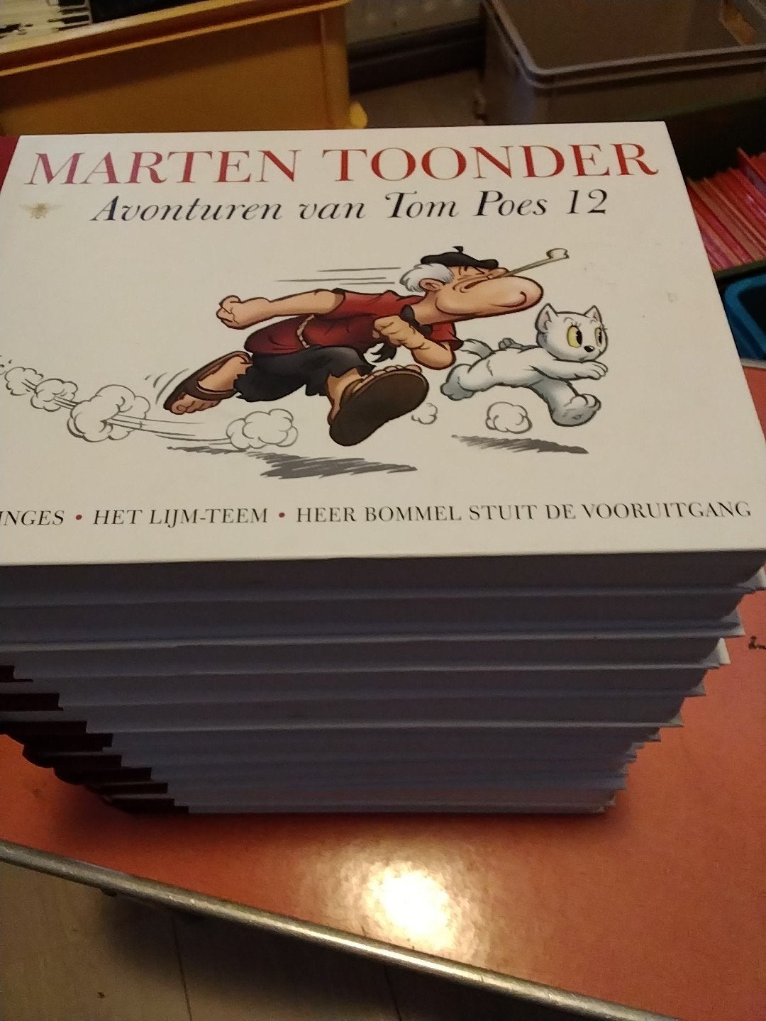 Maarten toonder avonturen van tompoes zie omschrijving, Meerdere stripboeken, Ophalen, Zo goed als nieuw