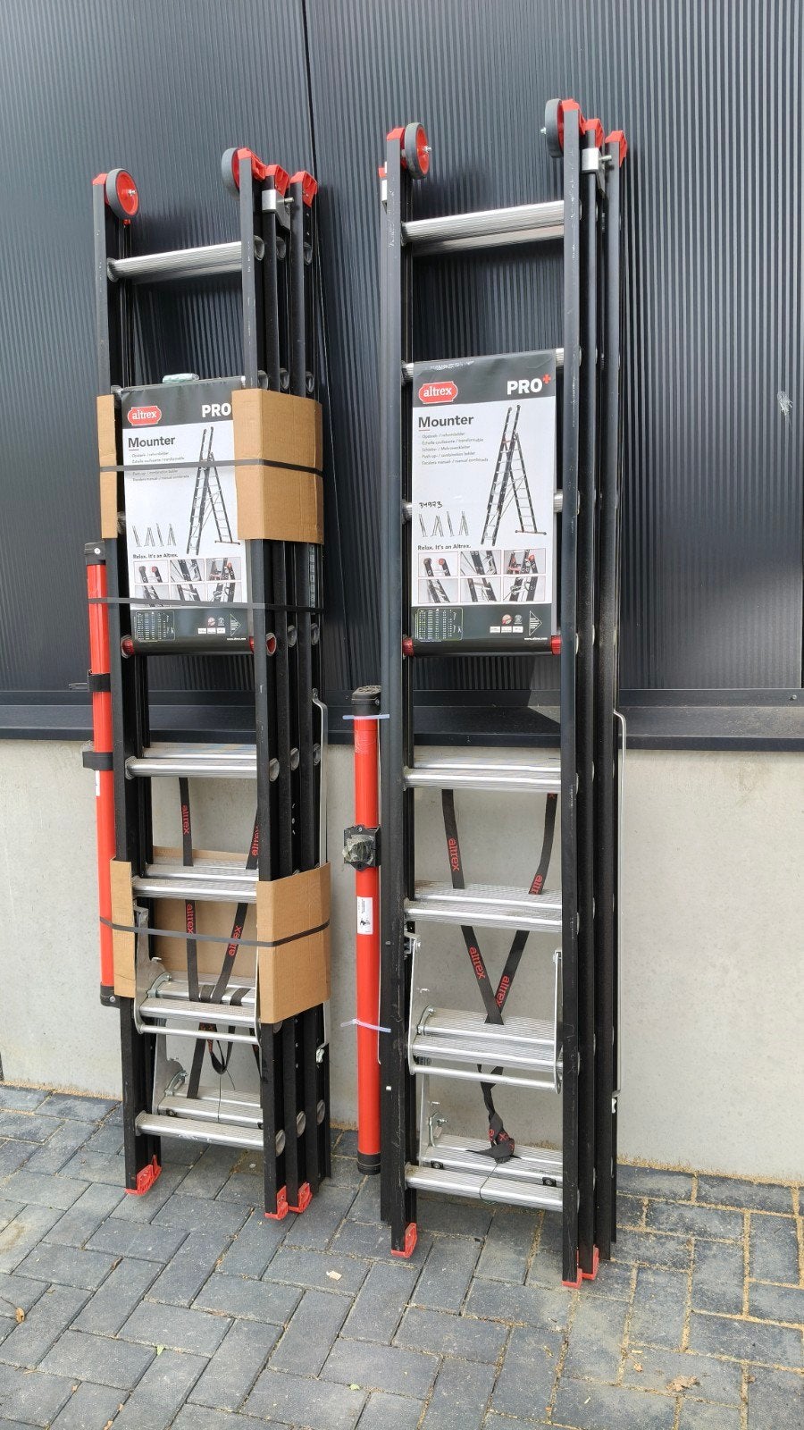 Nieuwe Altrex Mounter 3x8 Pro+ reformladder KORTING, Ophalen, 4 meter of meer
