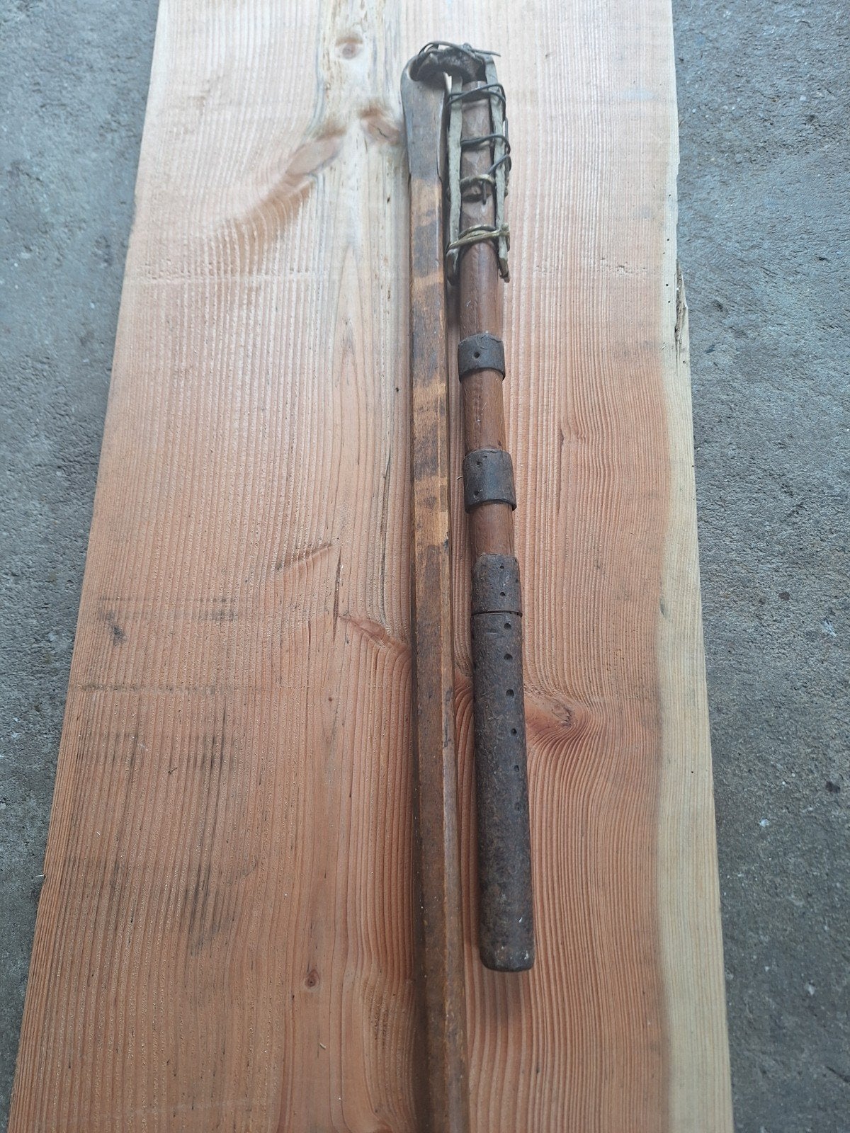 oud gereedschap ( dorsvlegel ), Ophalen