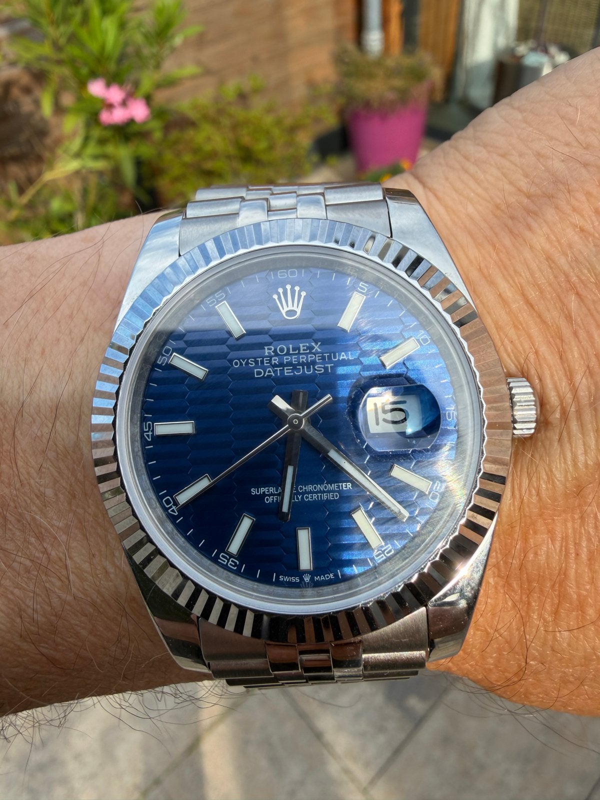 Rolex Oyster Perpetual Datejust, Staal, Polshorloge, Nieuw, Ophalen of Verzenden