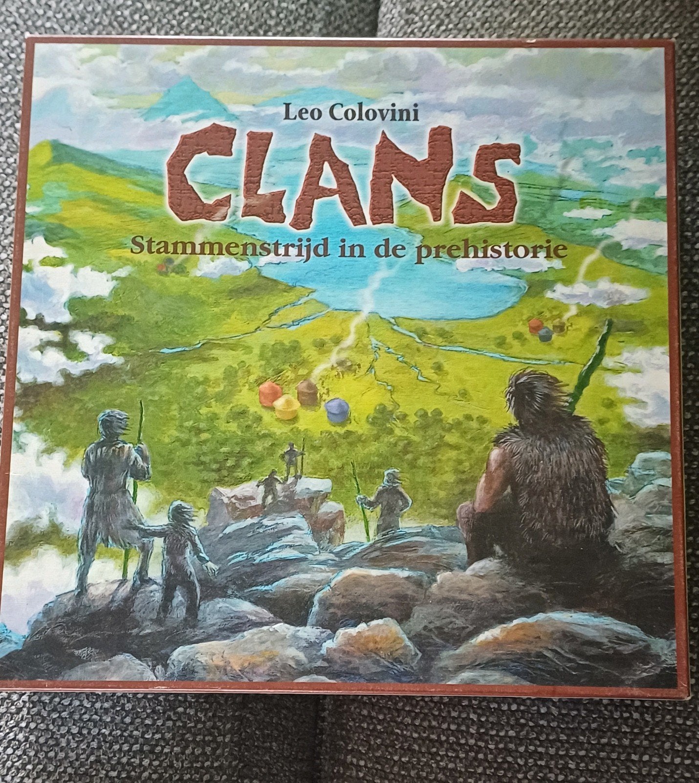 Bordspel Clans, Ophalen of Verzenden, Zo goed als nieuw