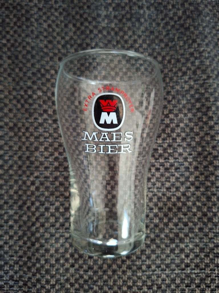 Maes Bier glas - Extra Stramproyer, Verzamelen, Biermerken, Zo goed als nieuw, Glas of Glazen, Overige merken, Ophalen of Verzenden