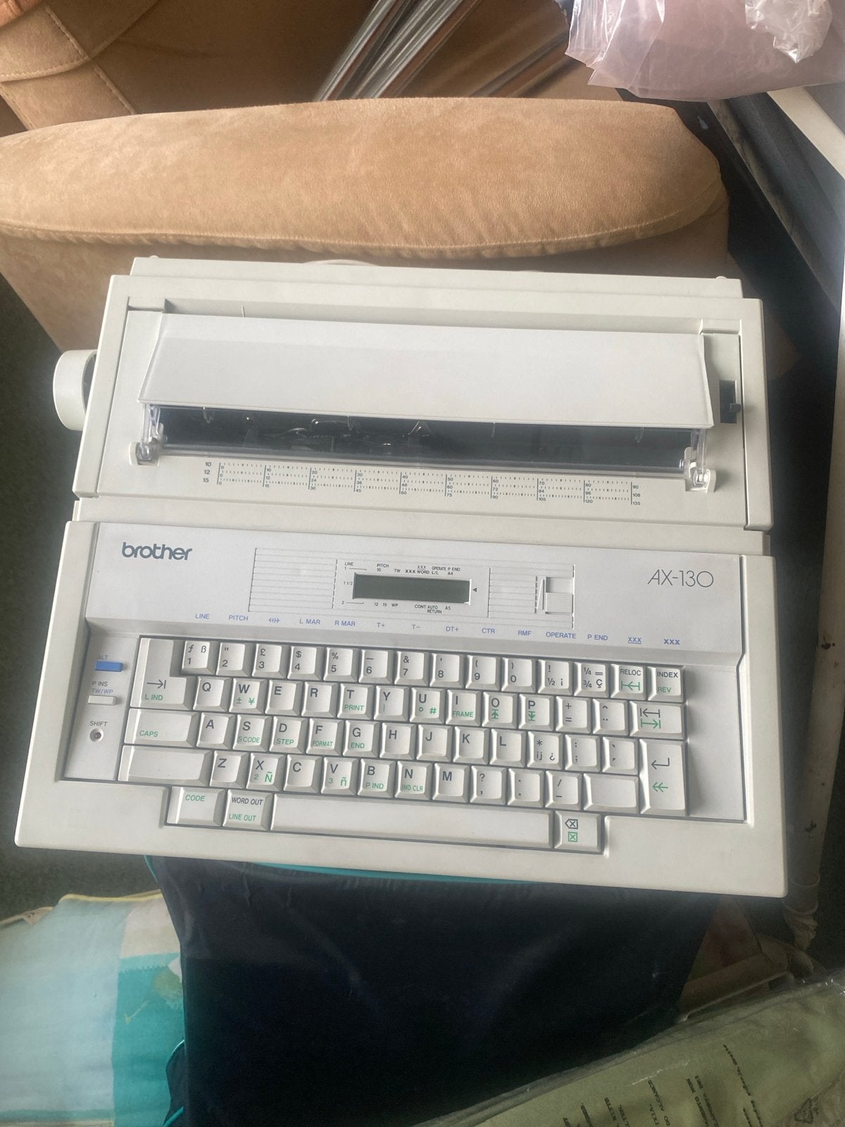 Electronische typemachine, Diversen, Typemachines, Ophalen, Zo goed als nieuw