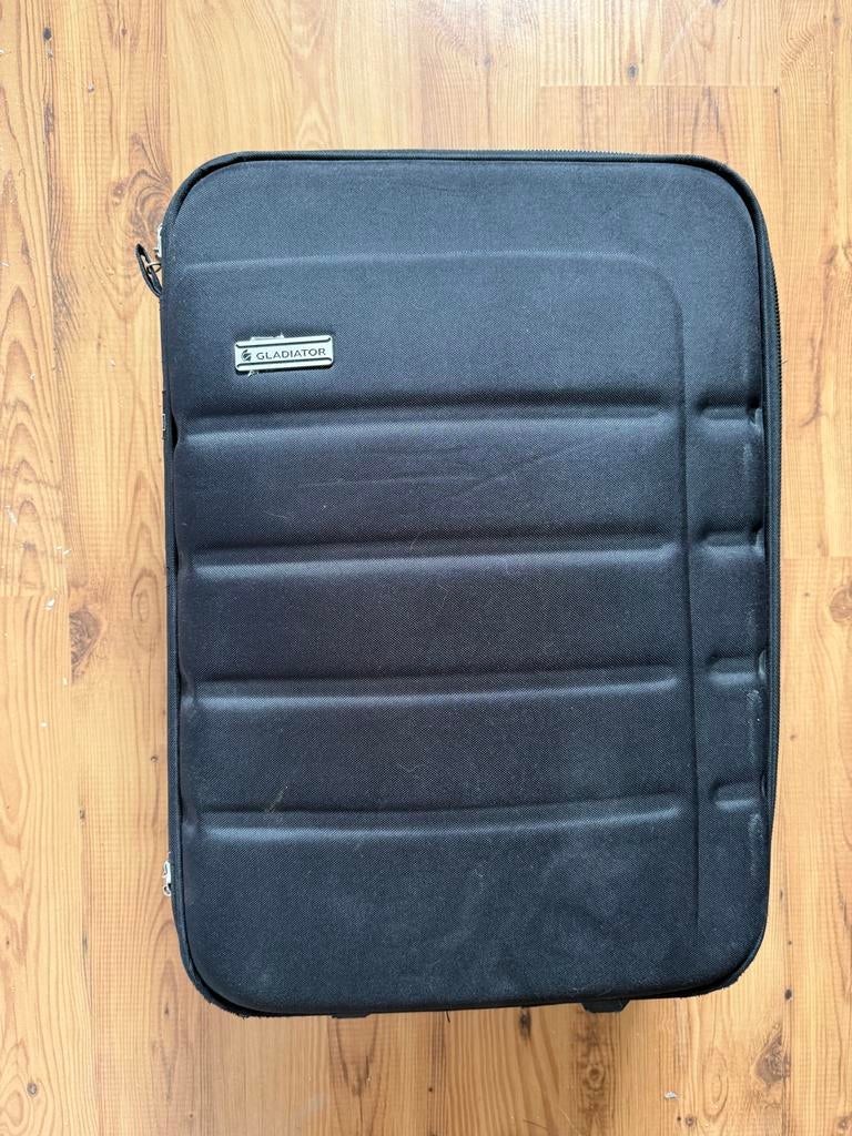 Gladiator Handbagage Koffer Zwart - Compact & Praktisch, Ophalen of Verzenden, Zo goed als nieuw