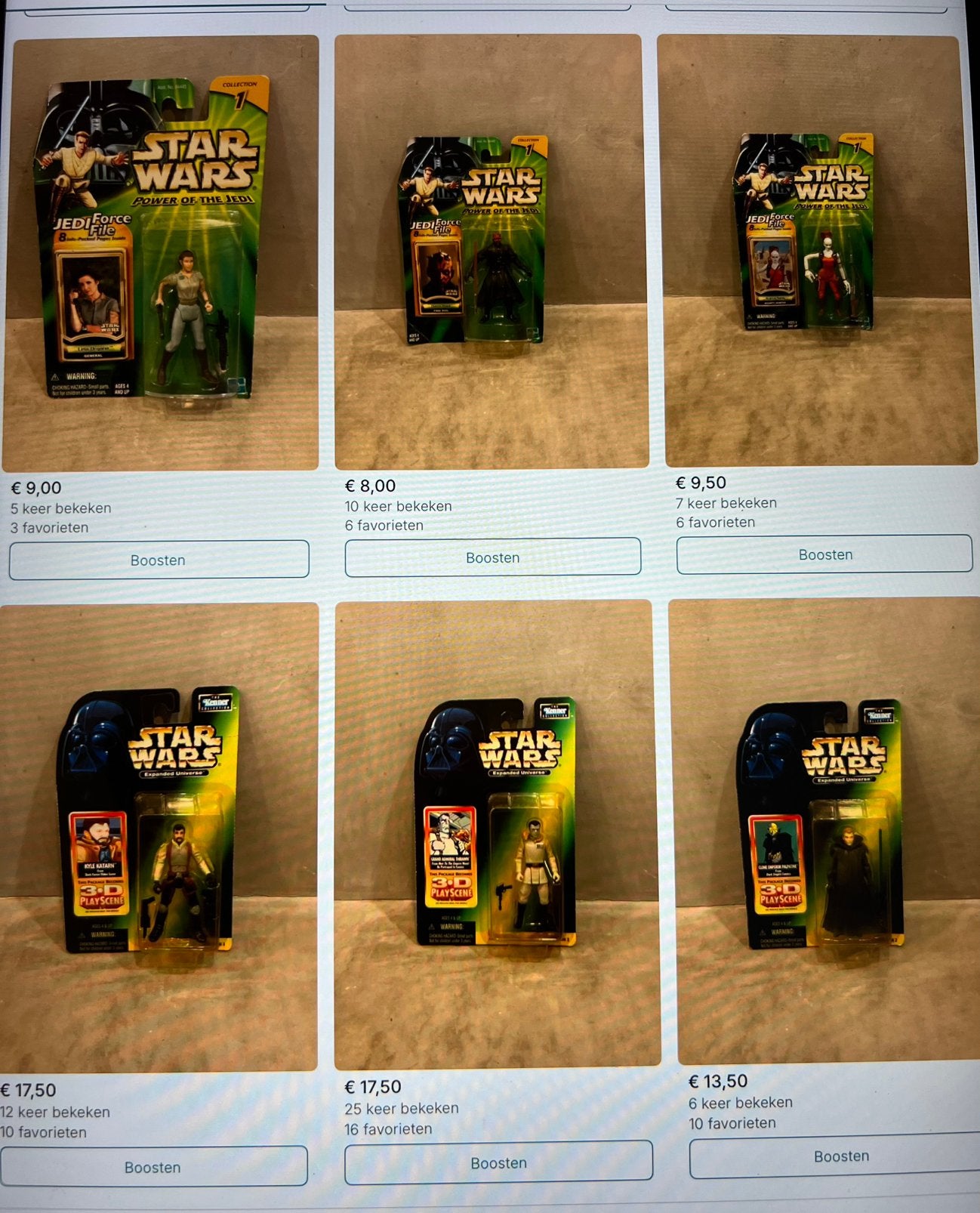 Hasbro Star Wars Action Figures, Ophalen, Zo goed als nieuw, Actiefiguurtje