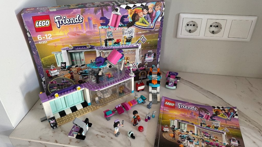 41351 Lego Friends Creatieve tuningshop COMPLEET, Lego, Inclusief accessoires, Friends, Ophalen of Verzenden