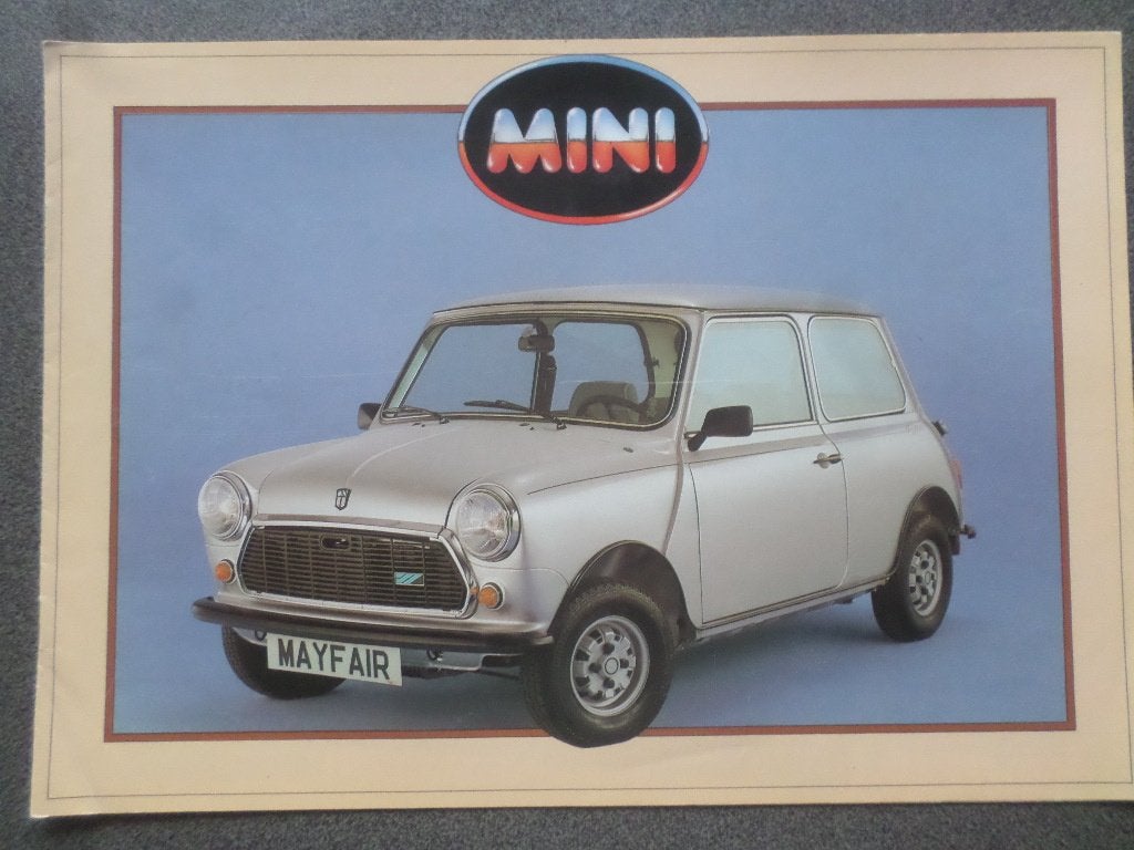 Mini E & HLE & Mayfair Brochure, Boeken, Ophalen of Verzenden, Zo goed als nieuw, Overige merken